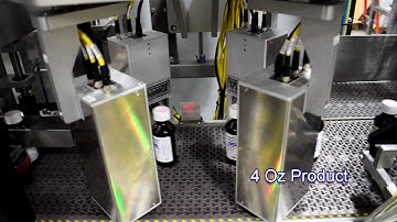 Alphapack HS System with Vision System for Serialized Medicine Bottles