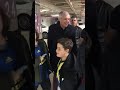 Obradovic with little fans