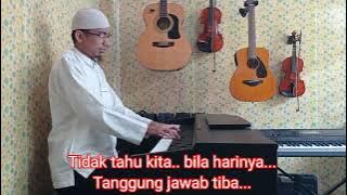 Ketika Tangan dan Kaki Berkata - Chrisye || Piano Karaoke   Lirik || Chord in = A minor ||