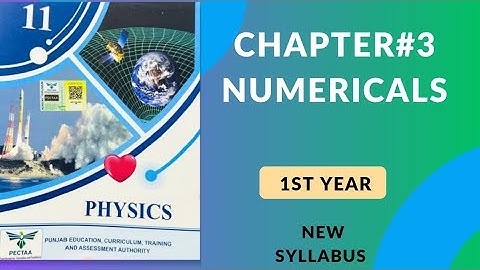 Chapter 3 | Circular and Rotational Motion Numericals 3.1 to 3.5 | Class 11 Physics New Syllabus 