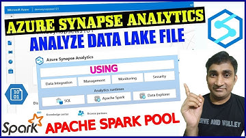 Azure Synapse Tutorial: DEMO | Transform Data Lake file using Apache Spark Pool | Sarnendu De