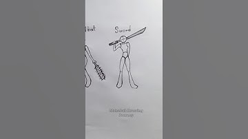 How to draw stickman ✨ #art #drawing #sketch #shorts #howtodraw