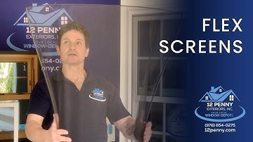 Flex Screen technology in Provia® windows