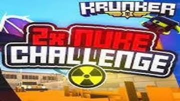 KRUNKER.IO | I ALMOST GOT A DOUBLE NUKE :(