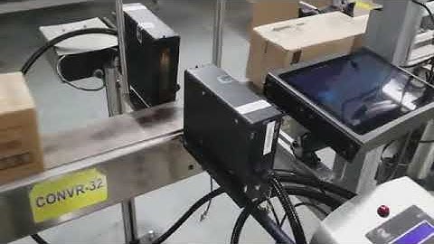 Barcode printing with Industrial Inkjet Printer RNJet 140 I RN Mark