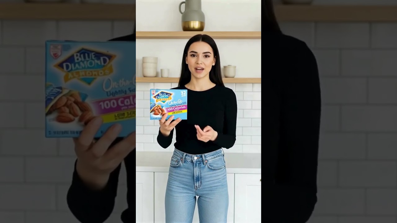 Ai Spokesperson Blue Almond Product Explainer video