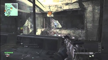 Modern Warfare 3 MP7 Rushing Gameplay (Domination on Dome)