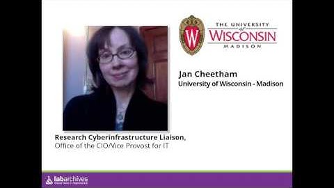 Internet2 Webinar: Reap the Benefits of Data Management in an Electronic Lab Notebook