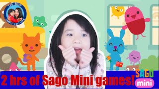 2 hours of Sago Mini games compilation | Character Creator, Playgrounds, Bugs, Apartment, and more!