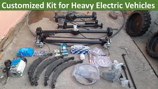 Customised kits for Heavy Electric Vehicles | material handling kit | platform truck