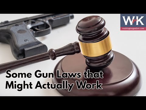 Some Gun Laws that Might Actually Work