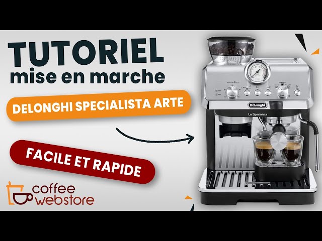 Expresso avec broyeur intégré DELONGHI Specialista Arte EC9155.MB inox