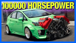 I Built a 100,000 Horsepower Toyota Prius in Car Mechanic Simulator 2021
