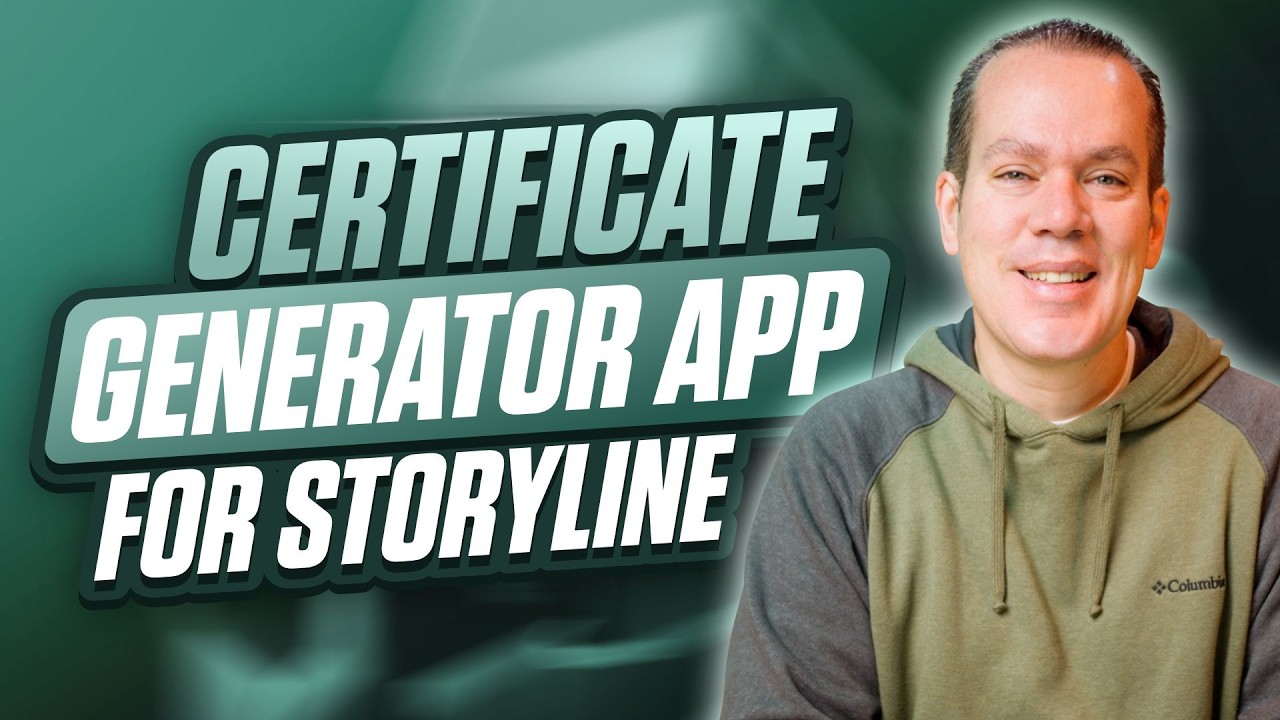 Приложение для генерации сертификатов для Articulate Storyline (или отдельно!)