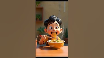 This is my favorite noodle texture #shorts #aivideogenerator #noodles