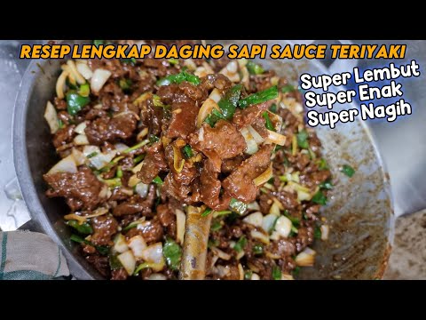 Menu AKHIRNYA... RESEP DAGING SAPI SAUCE TERIYAKI GUE KELUAR...  || PASTI KETAGIHAN !!! Yang Lezat