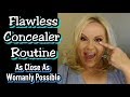 Full Coverage Creaseless Concealer Routine | Mature Beauty Blogger