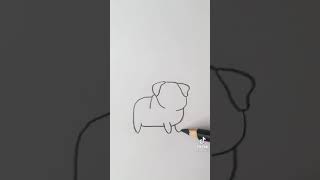 Как нарисовать собачку 🐶🐩