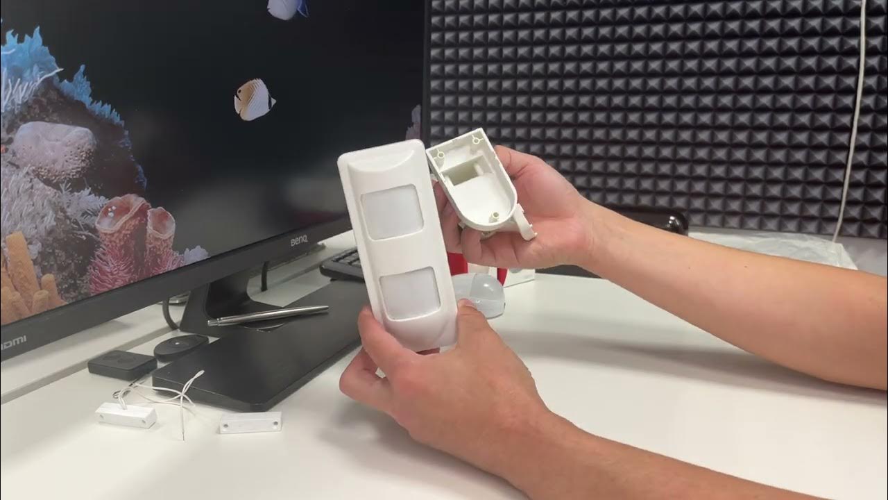 Уличные датчики движения для охранной сигнализации - YouTube