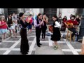 Grupo de cantaores y bailaores en Granada