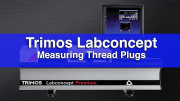 Fowler Trimos Labconcept Premium: Measuring Threadplugs