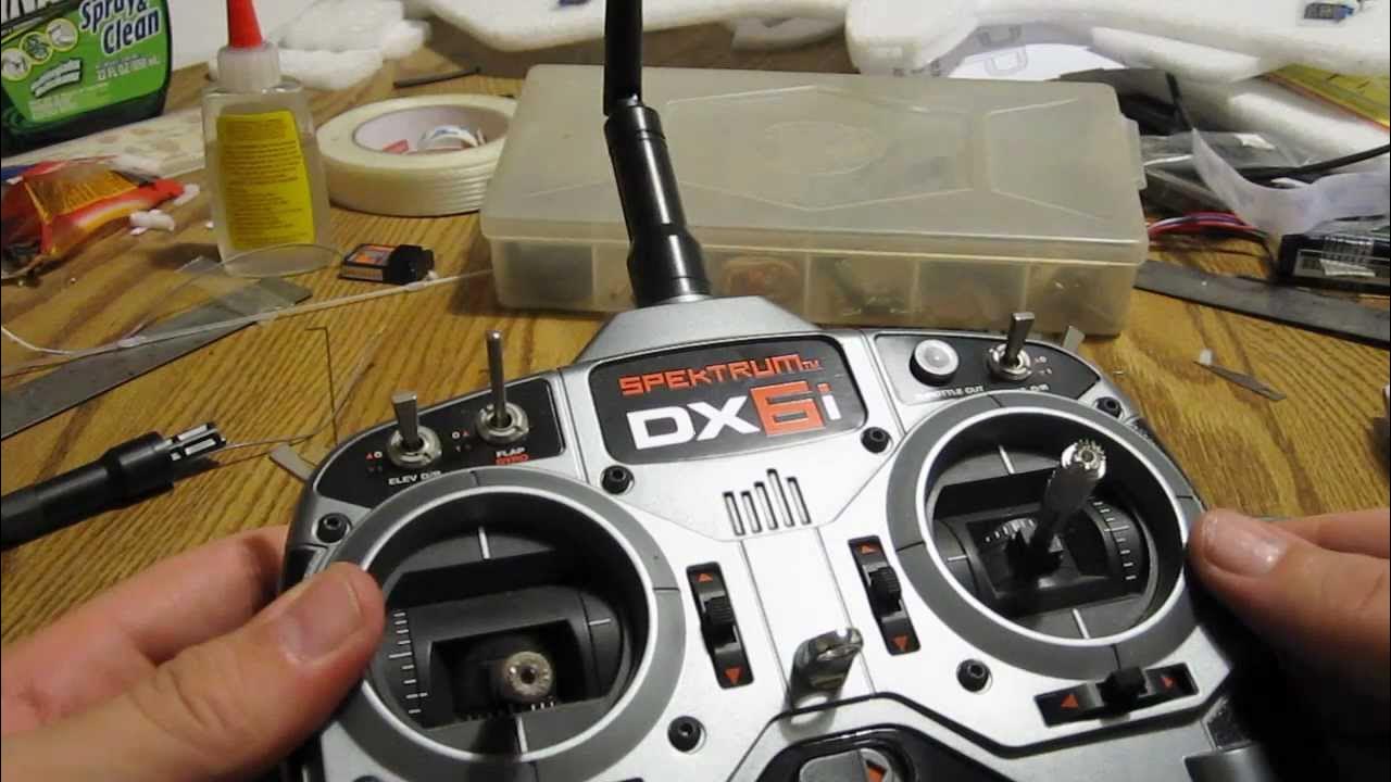 Spektrum DX6i Antenna Repair - YouTube