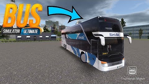 Double decker bus |Setra Topclass s431dt|Bus simulator ultimate |New trip in Turkey routes ,ATG
