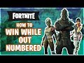 HOW TO WIN | Outnumbered vs Multiple Enemies (Fortnite Battle Royale)