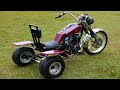 How to make Trike Motorcycle  | Homemade 125cc Three-wheel ATV