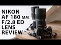 Nikon AF 180mm f/2.8 ED review (relative to the AI version)