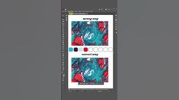 Illustrator Hack: Create a Stunning Color Palette from Any Image! #shorts