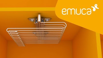 How to install an extractable trouser holder in your wardrobe - Emuca