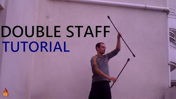 Double staff tutorial - 10 basics movements (isolations)