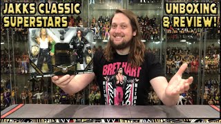 Jeff Hardy vs Bret Hart WWE Shopzone Classic Superstars Unboxing & Review!