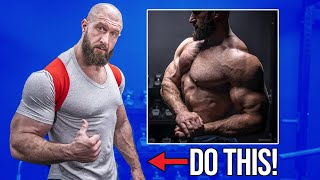 How To Fix Your Posture & Grow A BIGGER CHEST (THIS WORKS!)