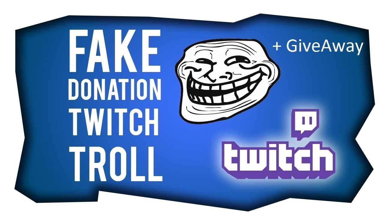 Twitch donation