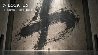 one clean pass. | dub techno for programmers · 3 hours · no drops