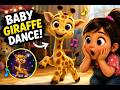 Baby Giraffe Kids Song 🦒🎶 | Cute Dance & Fun for Kids #shorts