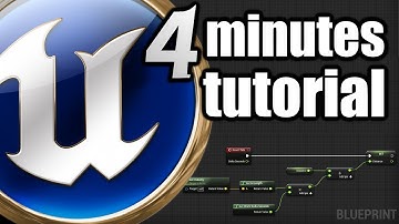 Unreal Engine 4 Minutes Beginner TUTORIAL for Beginners Distance measurement, Delta Seconds PART 2