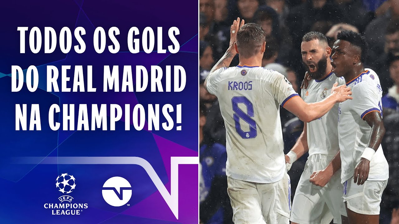 REI DA EUROPA! VEJA TODOS OS GOLS DO REAL MADRID NA CHAMPIONS LEAGUE 2021/2022!