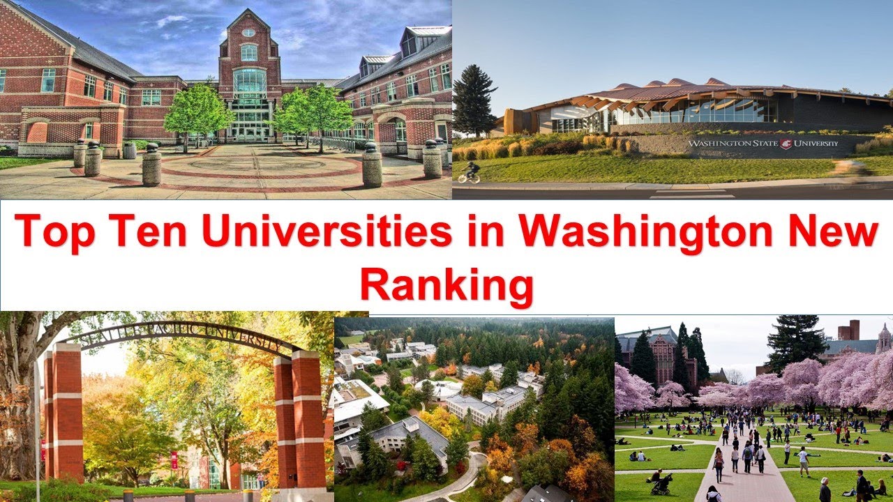 Top Ten Universities in Washington New Ranking Where is Gonzaga