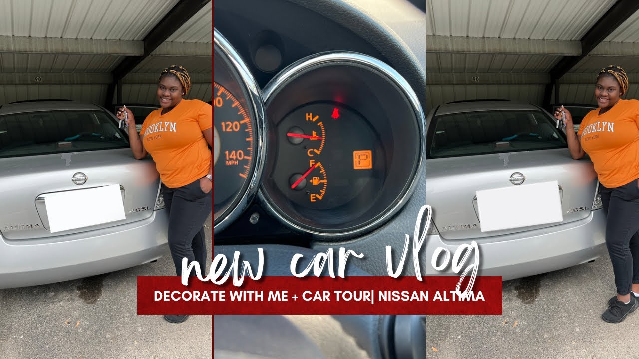vlog: buying my first car IN FULL at 19 , car tour + decorate with me ...
