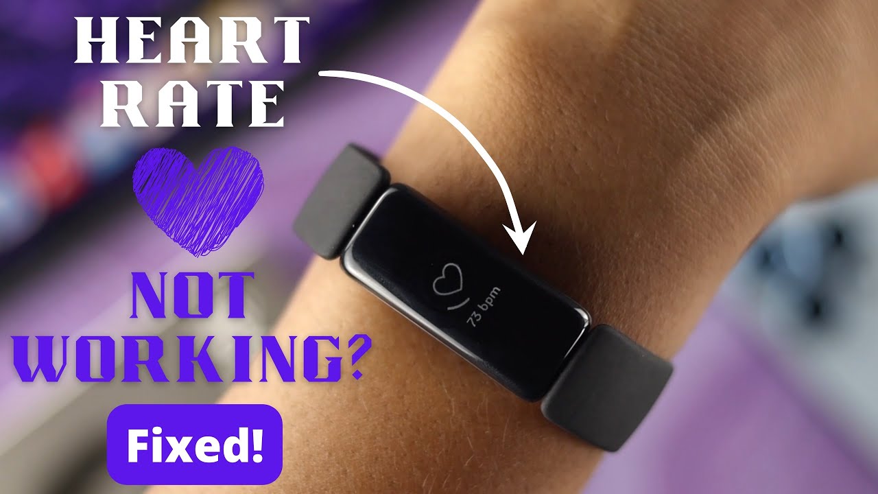 Uegnet vedhæng Utallige Fitbit Inspire 2 – Heart Rate Not Working [How To Fix] - YouTube