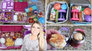 BACK TO SCHOOL LUNCH IDEAS for KIDS COLLAB - Week 2 & 3 - WHAT THEY ATE | HEALTHY & QUICK
