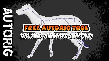 AutoRig a Quadruped Character to use in any 3D App
