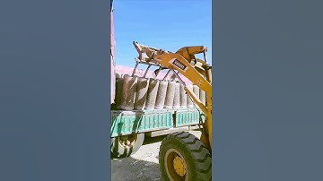 Cement pipe loading process sharing - a good way can make the work more efficient