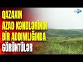 AzTV komandası Qazaxın azad kəndlərinin BİR ADDIMLIĞINDA: sakinlər bizimlə buraya gəldi