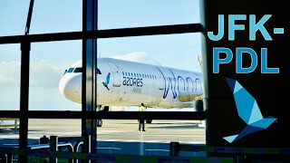 AZORES AIRLINES Flight Review - New York JFK to Ponta Delgada – Airbus A321LR – CS-TSI screenshot 4