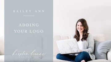 Adding Your Logo (Bailey Ann Showit Template)