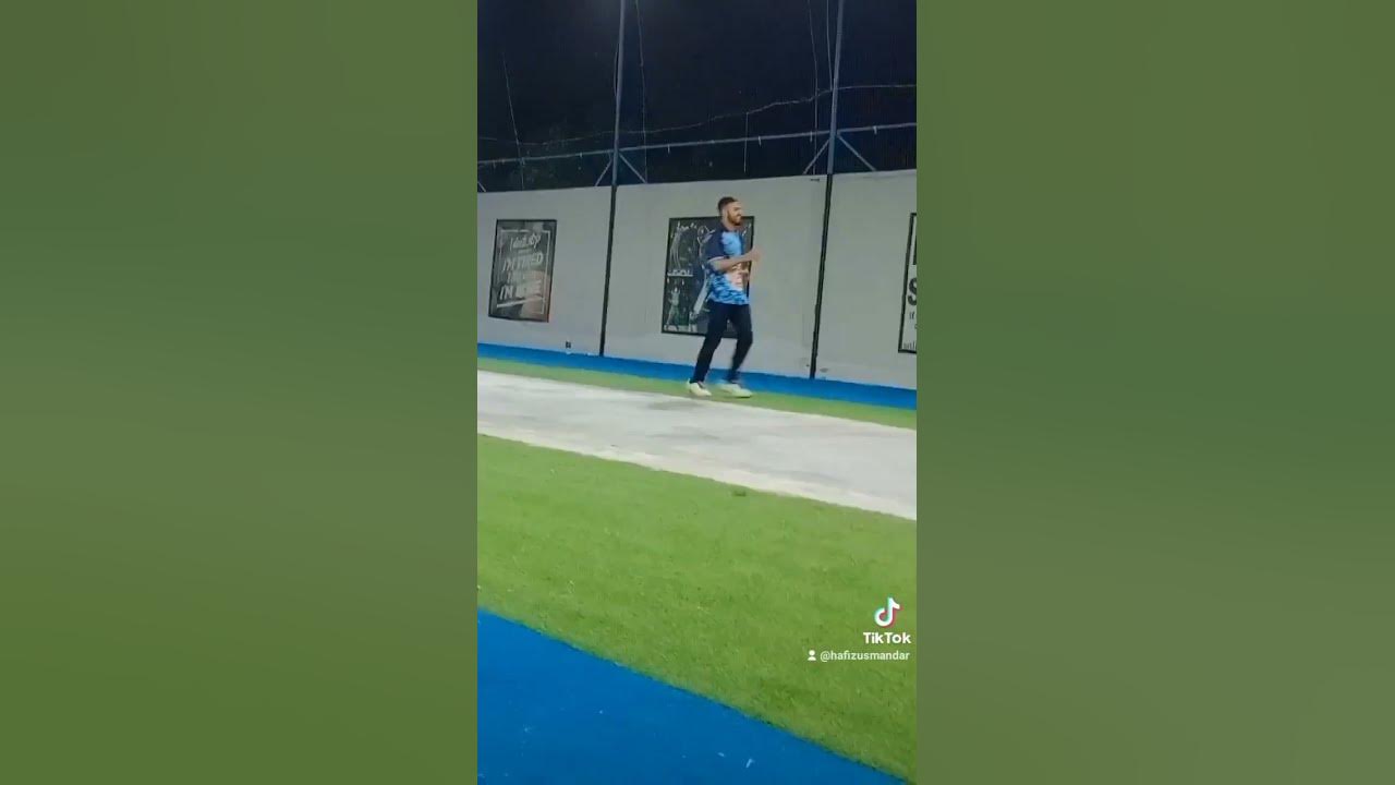 indoor cricket Johar town Lahore playing Cricket with Usman cricket